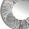 Sculptural Silver Mirror 104 XL